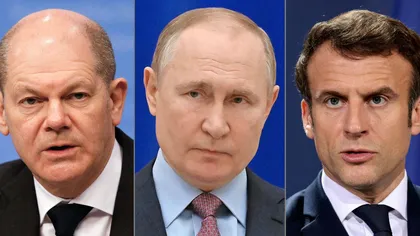 Putin, somat de Franţa şi Germania să încheie războiul. Avertismentul liderului de la Kremlin