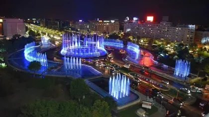 Fântânile din Piața Unirii se redeschid. Spectacole de apă, muzică și lumini, anunţate pentru sâmbătă în Bucureşti