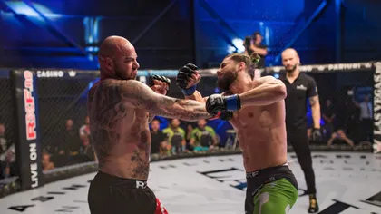 Giani Kiriță l-a făcut KO pe Andi Constantin în cuşca MMA! 