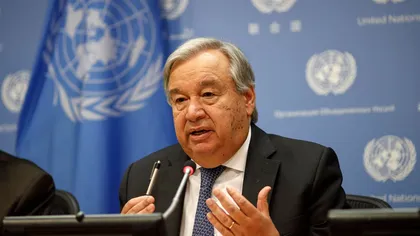 Antonio Guterres, secretar general al ONU: 