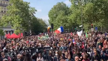 Proteste violente de 1 mai în Europa. Bătăi cu jandarmii la Paris, arestări la Istanbul, intervenţii în forţă la Dortmund
