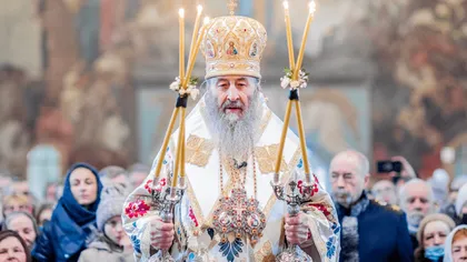 Mitropolitul Ucrainei a transmis un mesaj în limba română la Liturghia de duminică. Slujba s-a desfăşurat în timpul alarmei antiaeriene