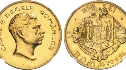 O monedă românească s-a vândut cu 200.000 de euro la o licitație. Cum a fost stabilit prețul (FOTO)