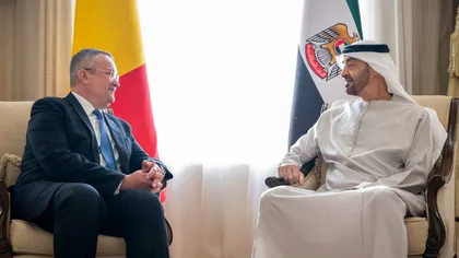 România şi Emiratele Arabe Unite, acord în domeniul militar după întâlnirea dintre Nicolae Ciucă şi Şeic