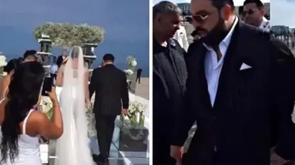 Florin Salam şi Roxana Dobre s-au căsătorit. Ce rochie a purtat mireasa