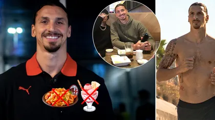 Dieta care i-a adus lui Zlatan Ibrahimovic porecla de 