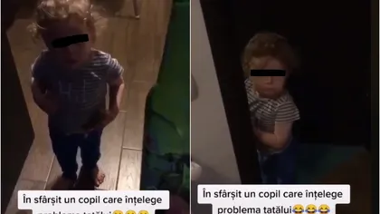 Un băiat de doi ani a devenit viral pe TikTok: 