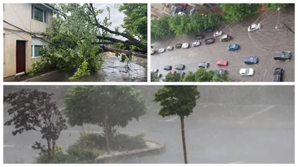 Cod portocaliu de furtună și vijelii în București și Ilfov. A fost emis mesaj RO-Alert