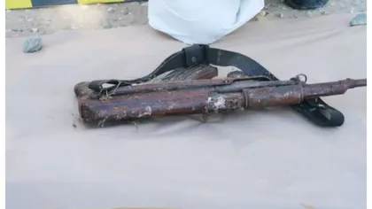 Cum arată arma de la unitatea militară din Mamaia, găsită după patru luni de căutări. Incredibil cine a găsit-o