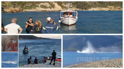 Copilot român şi un localnic grec, morţi în elicopterul prăbuşit în Marea Egee. Imagini terifiante de la locul accidentului VIDEO