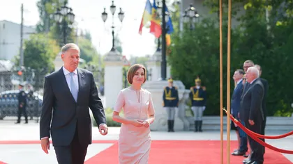 Maia Sandu, după întâlnirea cu Klaus Iohannis. Moldova va cere ajutor României în cazul în care va fi atacată de Rusia