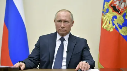Vladimir Putin comentează sancţiunile împotriva Rusiei. 