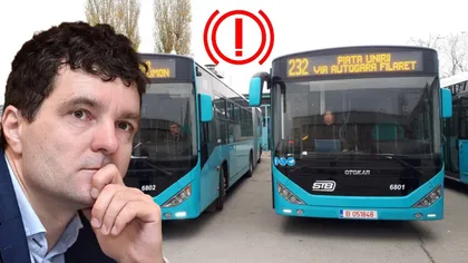 Nicușor Dan e pus în încurcătură! Se cere falimentul firmei care asigură service-ul autobuzelor Otokar din București. Proprietarul firmei, un 