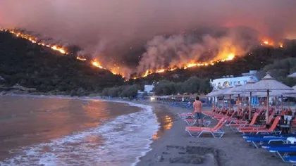 MAE, atenţionare de călătorie în Grecia: Caniculă şi risc ridicat de incendii de vegetaţie