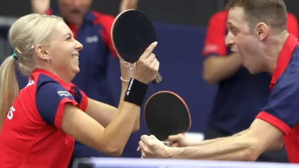 Tenis de masă: Bernadette Szocs și Ovidiu Ionescu au cucerit argintul la Campionatul European!
