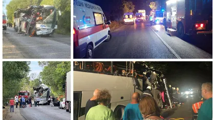 Noi detalii despre accidentul cu români în Bulgaria. Trei români au murit, alţi cinci răniţi vor fi aduşi la spital în România