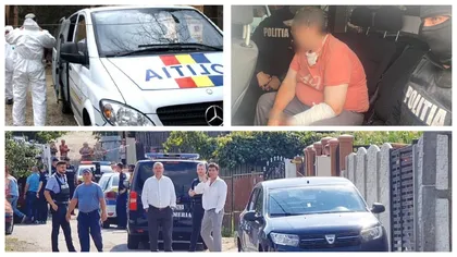 Bărbatul din Argeș care și-a ucis cinci membri ai familiei a fost reţinut. Detalii cutremurătoare ale anchetatorilor: 