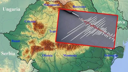 Cutremur în România. Seismul s-a produs vineri dimineaţă în zona Vrancea