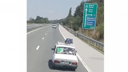 Românul cu Dacia 1300 care se întorcea din Grecia, viral pe Internet: 