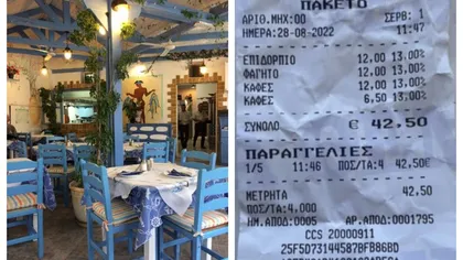 Peripeţiile turiştilor în Grecia. Cât a plătit pentru o cafea frappe: 