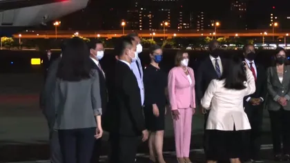 Nancy Pelosi a aterizat în Taiwan. Vizită riscantă a demnitarului american, ce ar putea declanşa Al Treilea Război Mondial UPDATE