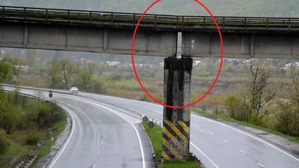 FOTO: România, fără poduri și autostrăzi. Încă un pod va fi demolat