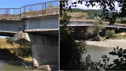 Cad pe rând podurile din România! Circulația peste râul Timiș a fost închisă. Șoferii, în mare pericol (FOTO)