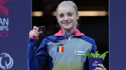 UPDATE Gimnastică artistică: Două medalii de aur şi două de bronz pentru românce, la Europenele de junioare