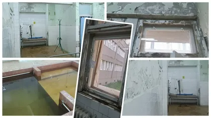 Imagini de groază din laboratorul de Recuperare Medicină Fizică și Balneologie din cadrul Spitalului Clinic Județean de Urgență Târgu-Mureș