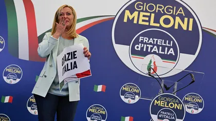 Exit poll alegeri Italia: Victorie clară a coaliţiei de dreapta a Giorgiei Meloni la alegerile legislative
