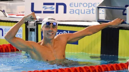 David Popovici, medalie de aur şi în proba de 200 m liber, cu un nou record al competiţiei VIDEO