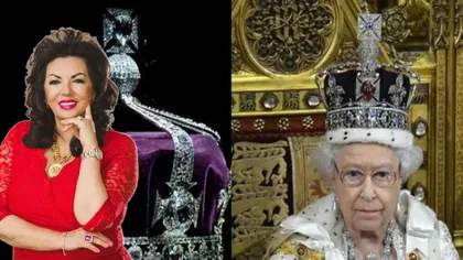 Povestea diamantului blestemat din coroana Reginei Elisabeta a II-a. Dezvăluiri uluitoare făcute de Carmen Harra VIDEO