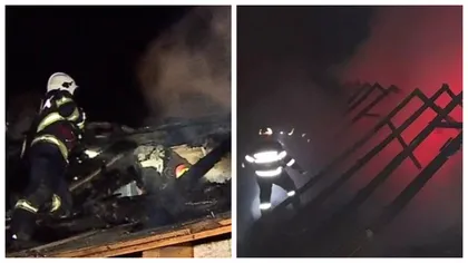 Incendiu devastator în Reghin.Un copil de 7 ani a murit, iar fratele lui este în stare gravă, după ce casa în care locuiau a fost cuprinsă de flăcări