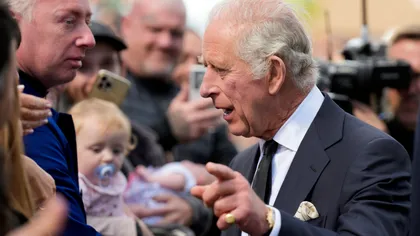 VIDEO Cum a reacţionat Regele Charles când a fost apostrofat de un britanic: 