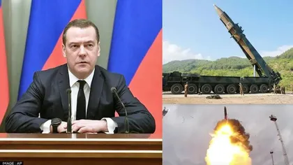 Medvedev a amenințat că va răspunde cu arme nucleare la atacul NATO asupra Crimeei. 