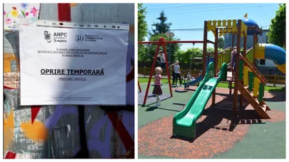 Mai multe locuri de joacă din Câmpina, închise de ANPC. Nepăsarea autorităților, un adevărat pericol pentru siguranța copiilor