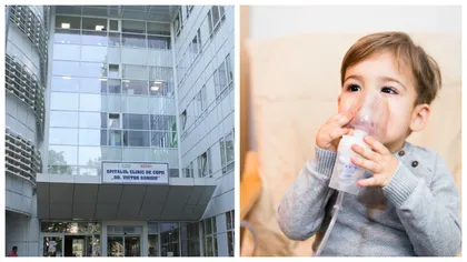 Val de pneumonii neobişnuite la copii. Secţia boli respiratorii de la Spitalul Gomoiu este plină