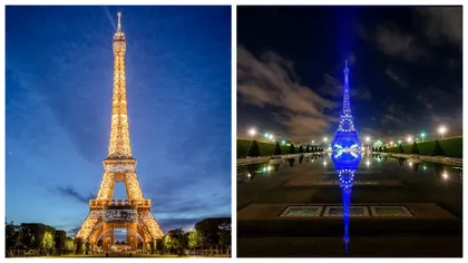 Parisul stinge luminile Turnului Eiffel cu o oră mai devreme. Motivul pentru care Orașul Luminilor va fi iluminat cu porția