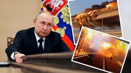 Ipostaza în care Putin nu a mai fost văzut până acum! A rămas fără aer când a vorbit despre explozia de pe podul Kerci, cunoscut şi ca 