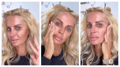 Andreea Bănică, imagini virale fără machiaj și fără filtre. Cum arată vedeta la 44 de ani: 