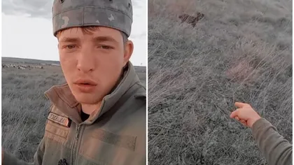 Mesajul viral al unui cioban îmbrăcat în haine militare NATO: 