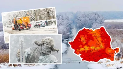 Prognoza meteo iarnă 2022-2023. Mega-erupţia unui vulcan aduce anomalii termice, cu coduri roşii, temperaturi siberiene, dar şi zile cu căldură excesivă