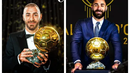 Karim Benzema a câştigat Balonul de Aur VIDEO