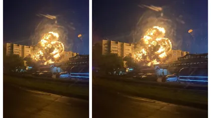 VIDEO: Avion prăbuşit peste clădiri rezidenţiale în Rusia, sunt mulţi morţi şi răniţi