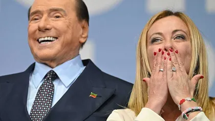 Scandal în coaliţia din Italia, încă dinainte de formarea guvernului. Silvio Berlusconi o atacă dur pe Giorgia Meloni: 