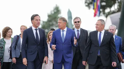 Premierul Olandei Mark Rutte a venit în România. Are programată o vizită cu preşedintele Iohannis şi premierul Ciucă la Centrul de instruire NATO de la Cincu