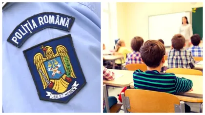 Incident șocant la o școală din Cluj. Un polițist a lovit un elev în cancelarie. Agentul bătăuș a fost chemat să le explice copiilor cum să se comporte în timpul orelor