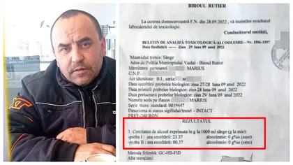 Polițiștii din Vaslui s-au făcut de râs după ce au reținut permisul unui șofer care avea alcoolemia certificată zero: ”Ce să facem dom’le, ceasul rău, pisica neagră”