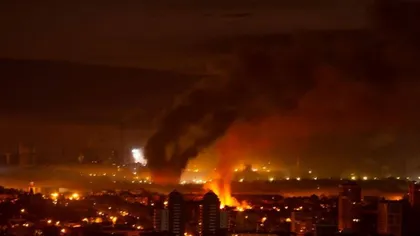 Atac violent al ruşilor, la Zaporojie. S-au tras şapte rachete asupra clădirilor înalte, sunt mai mulţi morţi VIDEO