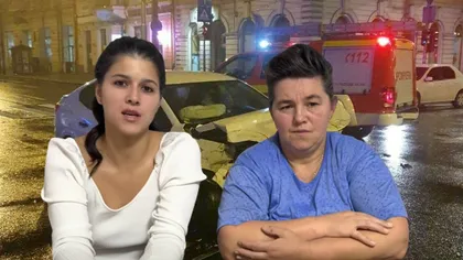 Culiţă Sterp, apărat de mamă şi de soră după accidentul din Cluj-Napoca. 